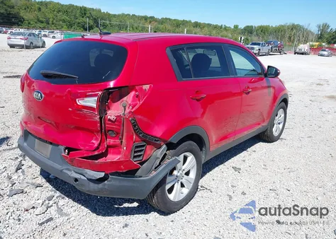 2013 Kia Sportage Lx from USA, damaged, VIN KNDPB3A26D7444782